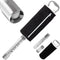 HOW TRUE Golf Ball Shag Bag with Aluminum Handle - Holds up to 70 Balls