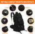 INOXTO 40L Hiking Backpack Camping Backpack with Waterproof Rain Cover for Men Women, Outdoor Daypack