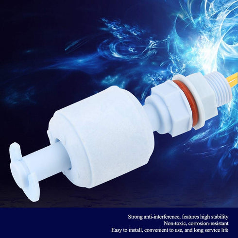 Water Float Switch, 110V Vertical Float Switch for Aquarium Pump Control