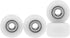 Teak Tuning Eco 85D CNC Poly Fingerboard Wheels - Street Shape, 7.5mm