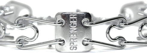 Herm Sprenger Ultra-Plus Prong Dog Training Collar - Chrome Plated Steel, Anti Pull for Dogs, Made in Germany, 2.25mm x