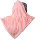 DW Plush Fleece Receiving Blanket for Pet, Dog, Cat - Baby Pink, Warm & Soft, Travel, Outdoor, Couch, Sofa (24" x 32")
