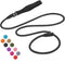 Slip Lead Dog Leash, 4FT/6FT Durable Nylon No Pull Training Leash for Small Medium Large Dogs (Black)