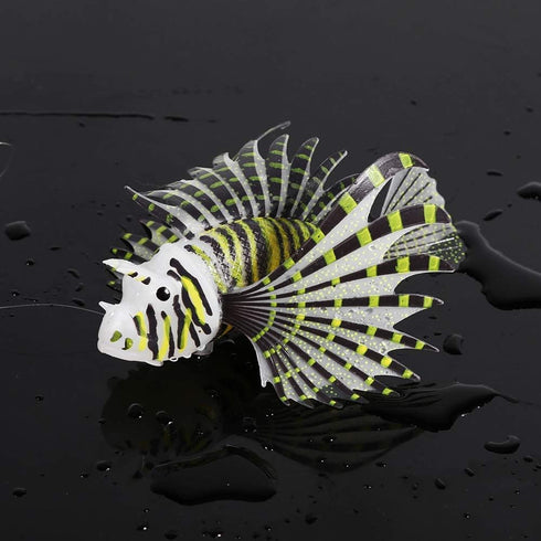 Yoidesu Artificial Glowing Fish Decorations, Luminous Fake Fish for Aquarium, Exquisite Ornament Simulation Animal