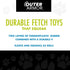 Hero Fetch Dog Toy, Outer Armor, Floats & Squeaks