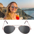 Rear View Mirror Sunglasses, Spy Glasses See Behind You Eyeglasses Rearview Glasses Anti Track Monitor Detective Gadget
