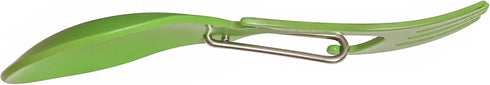 Kershaw Ration Multi Tool Spork, Stainless Steel Spoon, Fork, Carabiner, and Bottle Opener