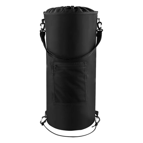 Trivolein 11.89-15.59Gal Boat Trash Can, Waterproof Nylon Boat Trash Bag Holder, Portable Foldable Marine Garbage Bin