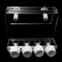 Aquarium Dosing Pump Tubing Holder Fixture, Acrylic Dosing Container Tube Holder for Air Pump Accessories (1 Piece
