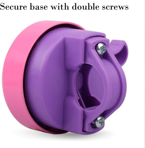 U-LIAN Kids Streamers and Bike Bell for Girls, 1 Pack Flower Bicycle Bell with 2 Pack Handlebar Streamers