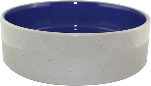 SPOT Ceramic Stoneware Pet Bowl, 9.5in Diameter - Heavy Duty Non-Slip Bowl for Medium and Large Dogs