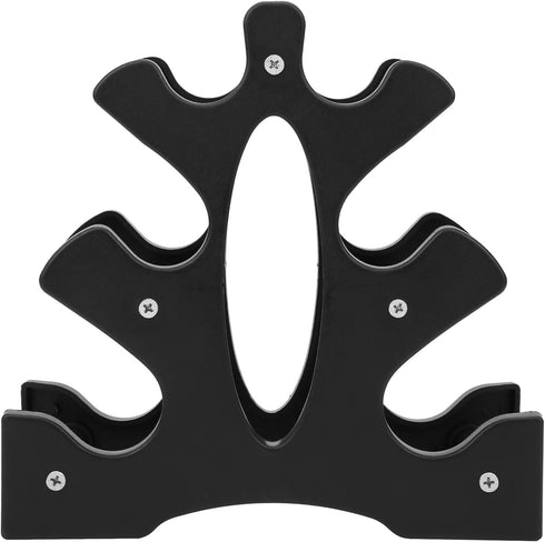 Home Workout Dumbbell Rack, 3 Tier Organizer Bracket for Weights, Tree Shape Dumbbell Display Hanger
