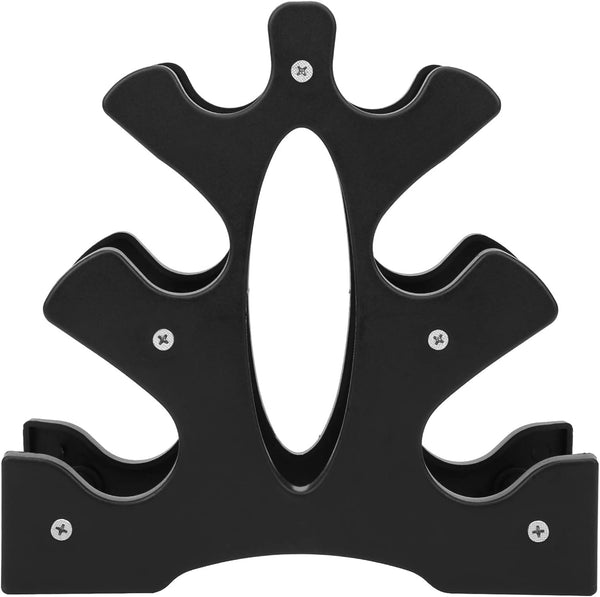 Home Workout Dumbbell Rack, 3 Tier Organizer Bracket for Weights, Tree Shape Dumbbell Display Hanger