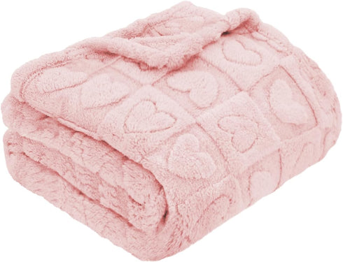 MACEVIA Fluffy Fleece Dog Blankets, Warm Soft Fuzzy Blankets for Small, Medium, Large Dogs and Cats (24x29 Inch, Light
