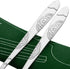SENHAI 8 Pieces Flatware Set, Knife, Fork, Spoon, Chopsticks, 2 Pack Rustproof Stainless Steel Dinnerware with Carrying