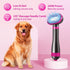 Hair Dryer Brush for Small/Medium Dog & Cat, 2 in 1 Pet Grooming Dryer with 2 Heat Settings & 3 Adjustable Blowing