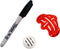 Line M Up Pro Precision Golf Ball Alignment Tool, Putt Positioning Ball Marker & Sharpie