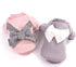Cute Pet Puppy Cat Warm Jumper Sweater Bow Knitwear Coat (S, Pink) - Winter Apparel for Small Dogs