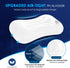 Hikenture Camping Pillow with Removable Cover - Ultralight Inflatable Pillow for Neck Lumbar Support, Washable Travel