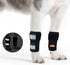 NeoAlly Dog Leg Brace for Improved Mobility, Small to Medium, Black, 1 Pair, Reflective Straps