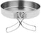Angoily Portable Non-Stick Frying Pan 6.29In Outdoor Cooking Pot with Foldable Handle