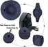 woogwin Waterproof Bucket Rain Hat, Quick Dry Packable Boonie Sun Hat with Chin Strap