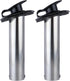 Hoffen 2Pcs Boat Stainless Steel Fishing Rod Holder Flush Mount with PVC Cap, 15/30/90 Degree