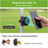 Vintly 2-Pack N52 360 Magnetic Golf Cart Phone Holder Mount with Strong Magnets and Rotation, Phone Mount Fits All