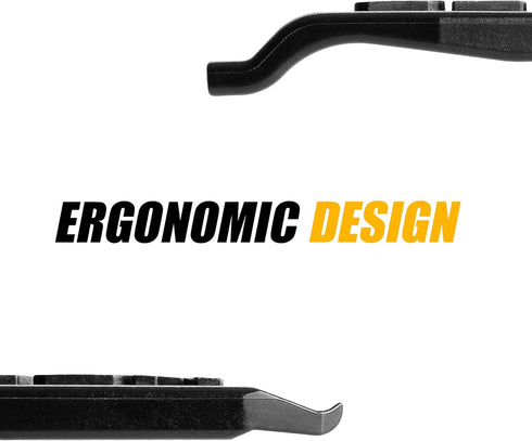 Venzo Bicycle Plastic Grip Tire Levers, Easy Removal Tool for Road, Mountain, BMX Bike Tires