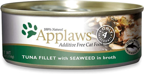 Applaws Cat Tin Tuna with Seaweed, 2.4 Ounce