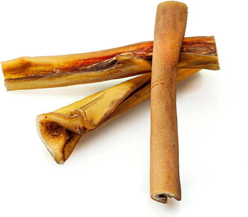 6 Inch 5 Count (Pack 1) 100% Packed, Best Bully Sticks Cheeky Beef Treats - of - Single Ingredient, Grass-Fed, USA