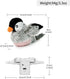 ipawspace Interactive Flapping Bird Cat Toy with Catnip, Musical Sound (can Turn Off), Satisfy Cat's Natural Huting