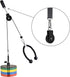 LFJ Cable Pulley with Swing Strap, Gym Pulley Wheel Set for LAT Pulley System DIY Pull Down Attachment