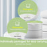 Lagincig 6PCS 27.5 40 Inch Compressed Bath Towel Tablets for Travel, Disposable Towels for Camping, Hiking & Hotels
