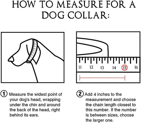 "Dog Chain Collar 18K Gold High Polished Stainless Steel Cuban Link Heavy Duty Chew Proof Leash for Small Dogs (12mm,