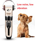 Cakapet Trimmer,Cordless,Low Trimmer Dog Clippers Grooming Kit and Paw Noise, Electric Quiet,Rechargeable, Dog