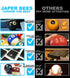 Set 16balls 2-1/4" JAPER BEES Billiard Ball/Pool Ball Complete Regulation Size&Weight Resin Ball