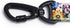 Short Traffic Dog Leash, Heavy Duty Floral Pattern Nylon Training Leash for Medium & Large Dogs (23inch, White)