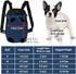 FEimaX Dog Carrier Backpack, Adjustable Pet Legs Out Front Travel Bag for Small Medium Dogs Cats, Hands-Free