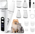ETACCU 4 in 1 Dog Clippers Grooming Kit with LED Display, Cordless