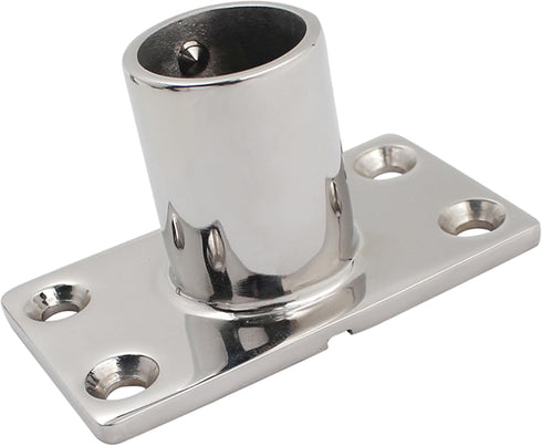 SHENGHUISS Boat Hand Rail Base 316 Stainless Steel Marine Hardware Boat Handle Railing Fitting Pipe with Installation Accessories