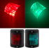 ISURE MARINE 90 IP66 Boat Green Starboard and Red Port Side Black Stern LED Navigation Light Anchor Signal Mast Light