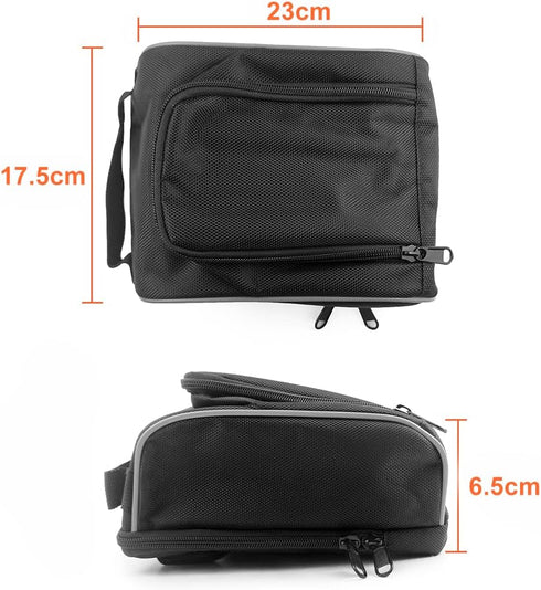 L-faster Electric Bicycle Lithium Bag - Portable Electric Scooter Head Bag for DIY Ebike, Front Head Package