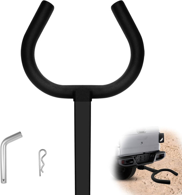 gjkldcvb Hitch Toilet Seat with Soft cushion, Portable Restroom Trailer, Heavy Duty Powder