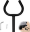 gjkldcvb Hitch Toilet Seat with Soft cushion, Portable Restroom Trailer, Heavy Duty Powder