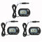 AQUANEAT Aquarium Thermometer, Digital Fish Tank Temperature Test, Large LCD Display (3 Packs)