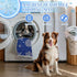 Generic 28" X22" Cool Mat for Dogs Ice Silk Dog Cool Mat Snowflakes Car Dog Bed Washable Pet Cooling Pad Cooling Mats