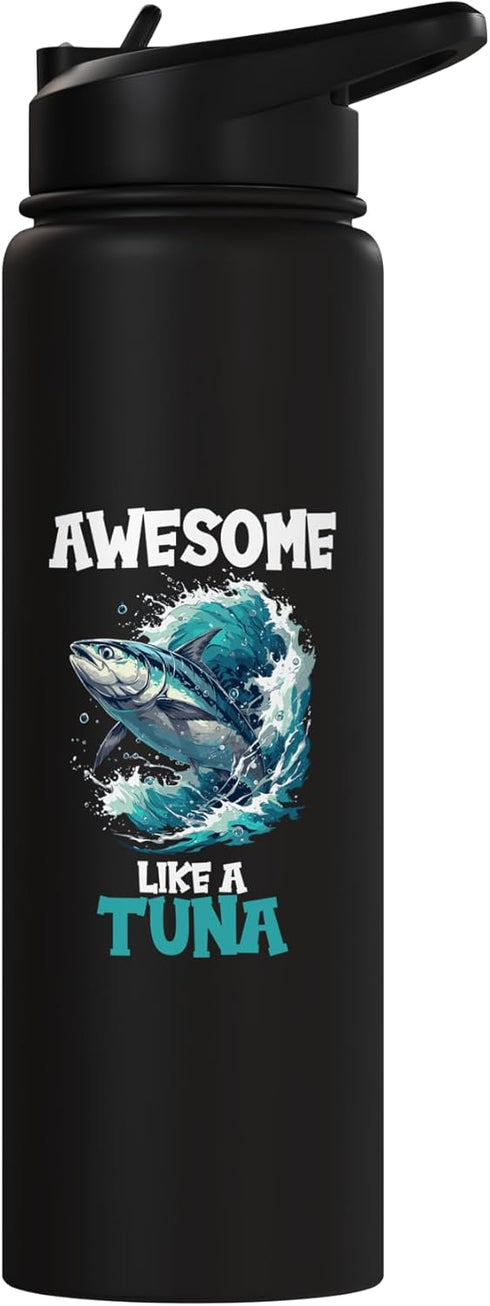Tunas Tuna Lovers Gifts Shop Tunas Lovers Awesome like a Tuna Stainless Steel Insulated Water Bottle