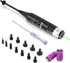 Laser BoreSighter with 12 Adapters for 17 Calibers to 12 GA, Suitable for Rifle Scope and Handgun Sight