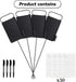 Niyanghome 4 50 4 Pcs Closest to The Pin Marker - Golf Metal Proximity Marker with Sheets Cards and Pens, Stainless